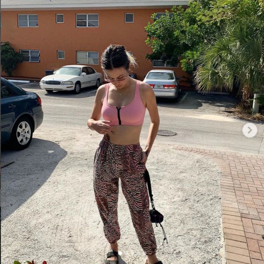 Hot Lava Animal Print Wrestler Pant XS